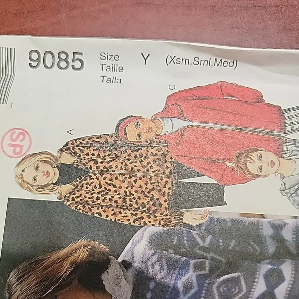 McCall’s 9085 Jacket Sewing‎ Pattern Womens XS-M Lined Unlined UNCUT